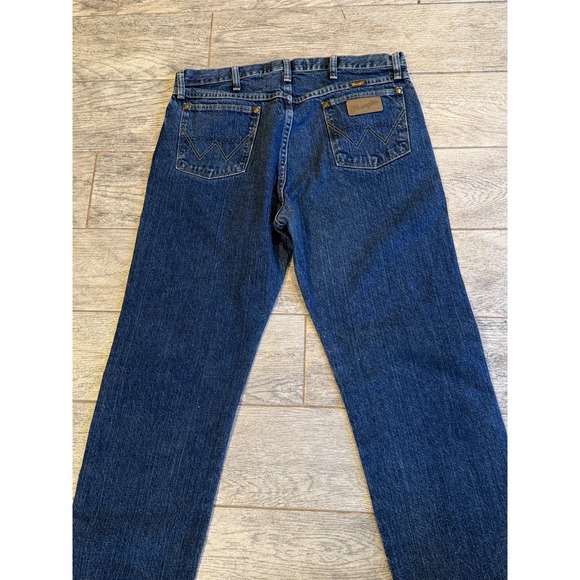 Wrangler Other - Wrangler George Strait Cowboy Cut Denim Jeans Western 34x32 Mens 34 x 32 13MGSDS
